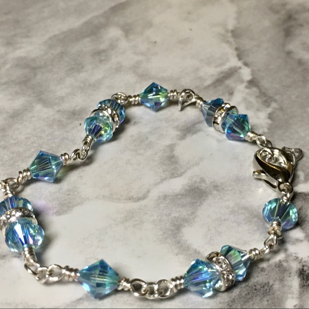 Aqua Blue Bracelet